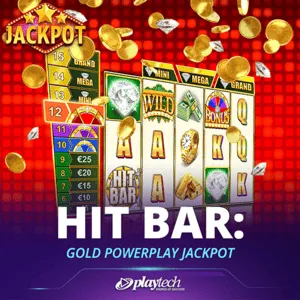Hit Bar: Gold PowerPlay Jackpot